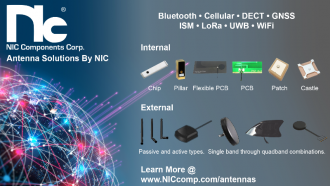 NIC überzeugt mit neuen Antennen, passend zu verschiedenen Protokollen und Leistungen