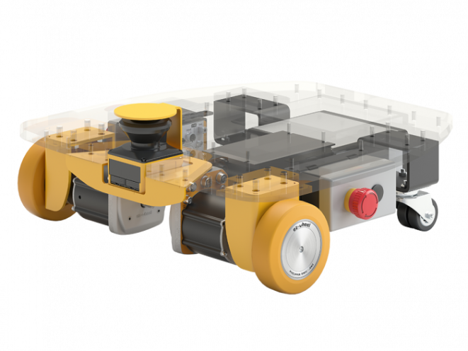 ez-Wheel: SWD Starter Kit für die Entwicklung mobiler Robotiksysteme