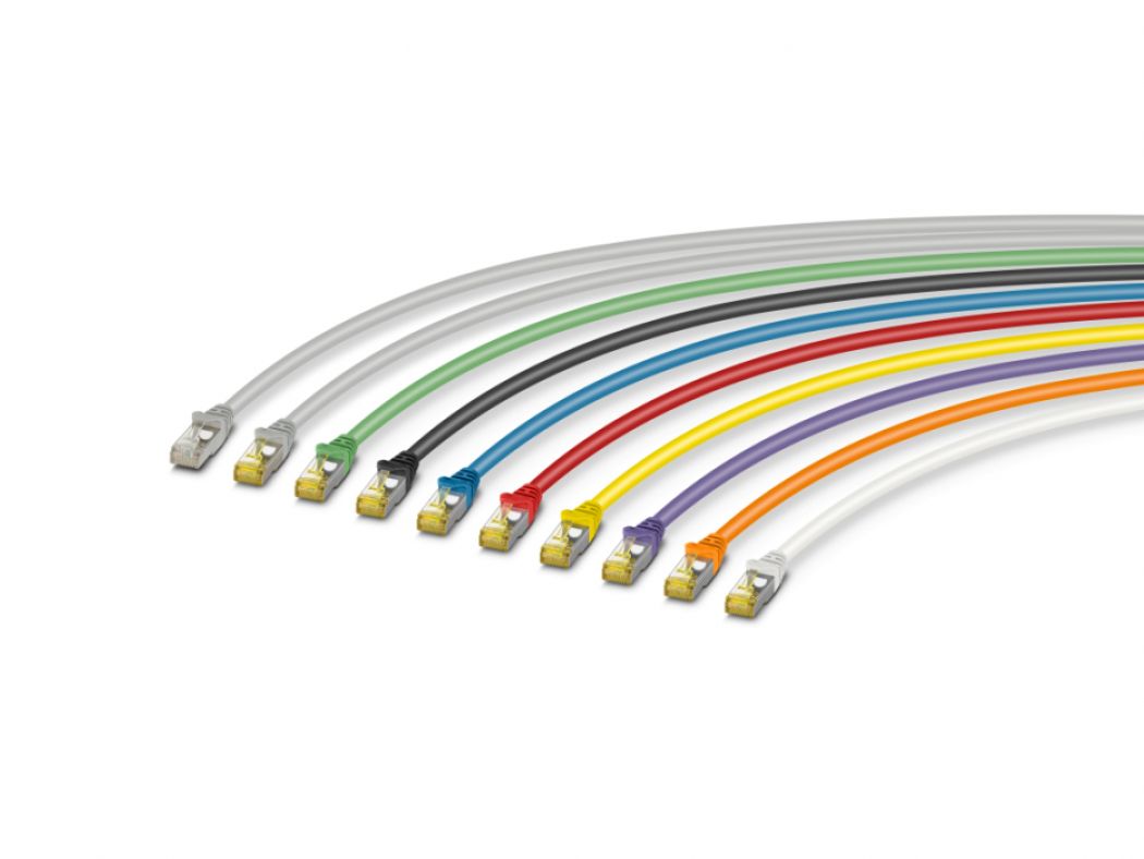 Farbige RJ45-Patch-Kabel für CAT6A