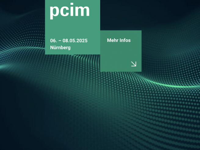 Die PCIM Europe: 2025 wieder in Nürnberg. 