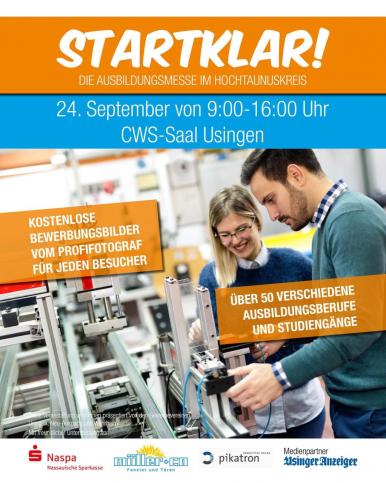 24.09. GUDECO bei der Ausbildungsmesse in Usingen