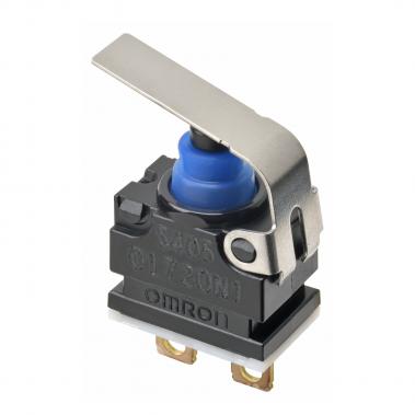 OMRON: neue, abgedichtete Miniatur-Mikroschalter – außergewöhnlich kompakt und flexibel für Anwendungen mit viel Spritzwasser oder hohem Staubaufkommen